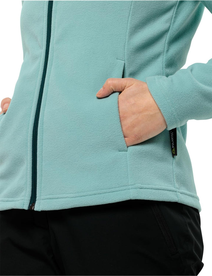 Jack Wolfskin Damen Taunus Fz W Fleece-Jacke, Cool Matcha