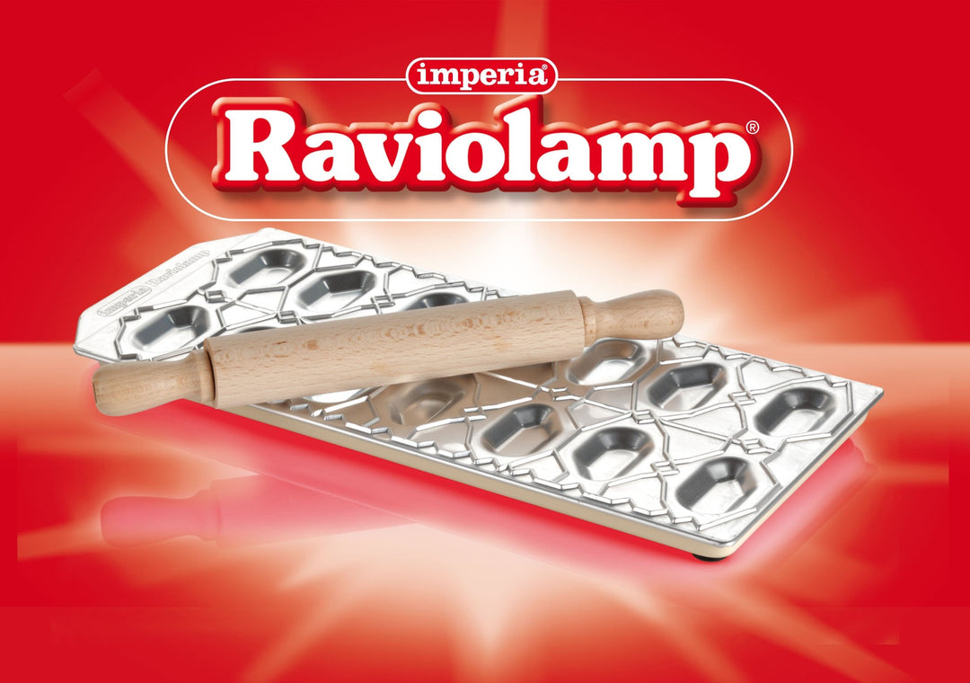 G S D Haushaltsgeräte 29 007 Ravioliform Ravioli Pesciolini mit Teigrolle