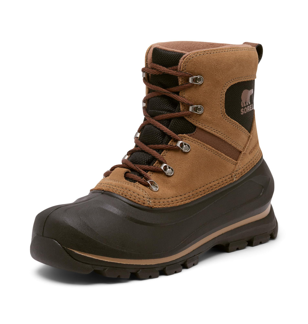 Sorel Buxton Lace Waterproof wasserdichte Winterstiefel für Herren, Braun (Delta x Black), 40 EU 40