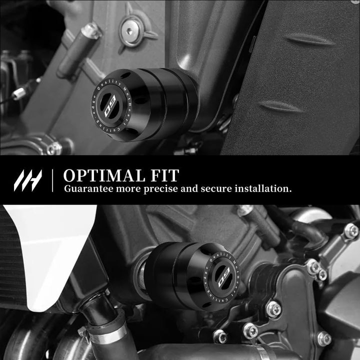 Motorrad Sturzschutz für MT-09 2013-2025 FZ-09 2013-2016 MT-09 SP 2018-2025 Rahmen-Schutz Kipp-Schut