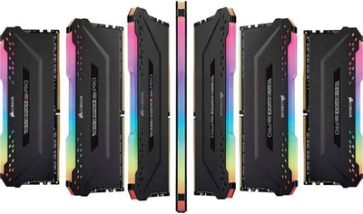 Corsair VENGEANCE RGB PRO 16GB (2x8GB) DDR4 4000 (PC4-32000) C18 AMD Optimierter Arbeitsspeicher - s