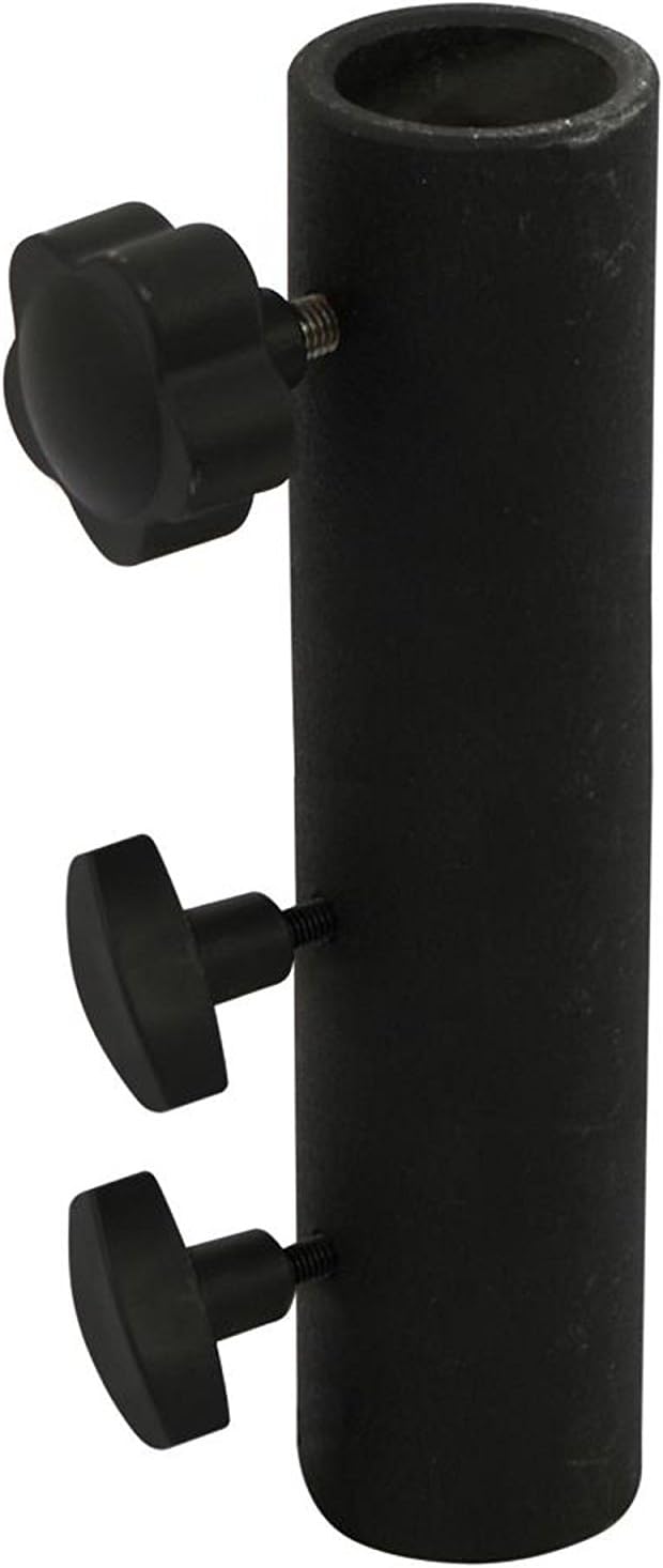 EUROLITE STV-3529 Adapter lang | Massiver Adapter für 35-mm-Rohr, 28-mm-TV-Zapfen, Maximallast WLL 1