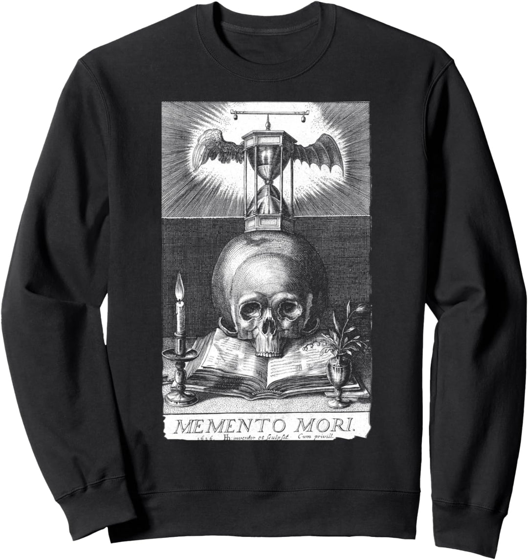 Memento Mori Stoicism Philosophy Philosopher Memento Mori Sweatshirt