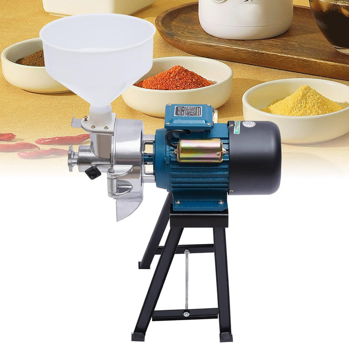 Elektrisch GetreidemüHle, 2200W KornmüHle SchrotmüHle Zerkleinerer Grain Mill Mit Trichter FüR Weize