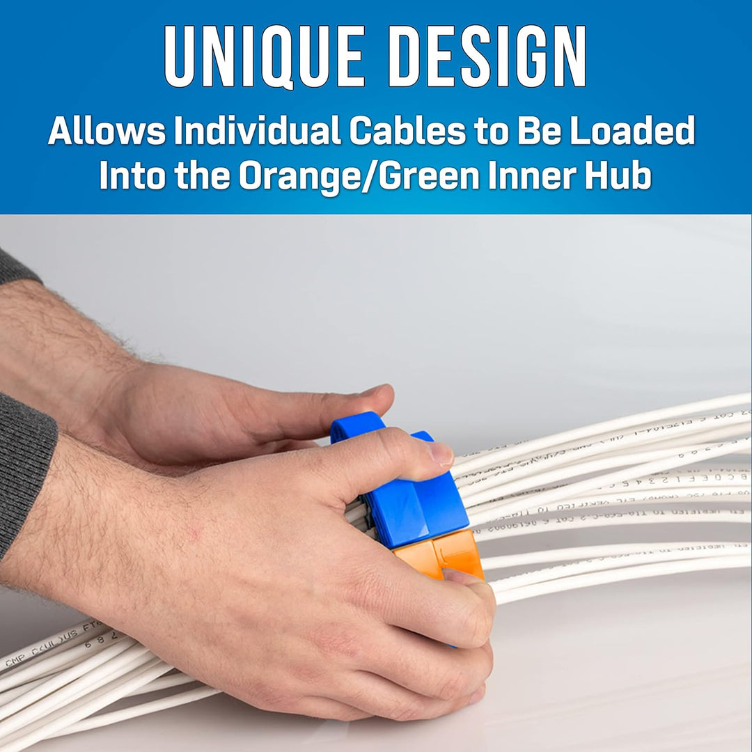 Jonard Tools CCB-2534 Das originale Werkzeugset zum Organisieren von Kabelkämmen CAT5/5E/6/6A/7, Kab