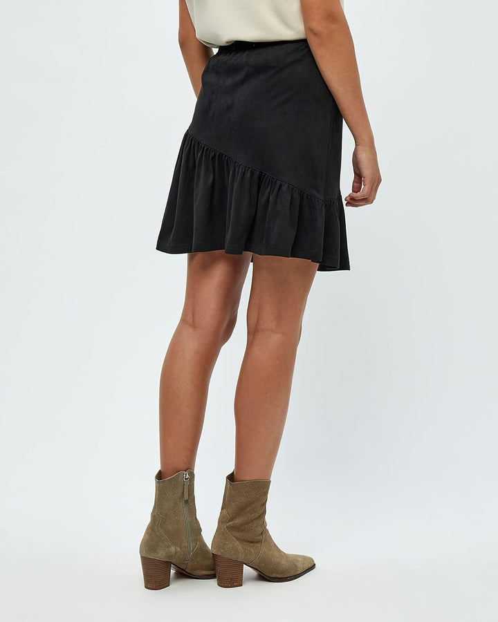 Desires Damen Jalena Kurzer Rock L Schwarz, L Schwarz