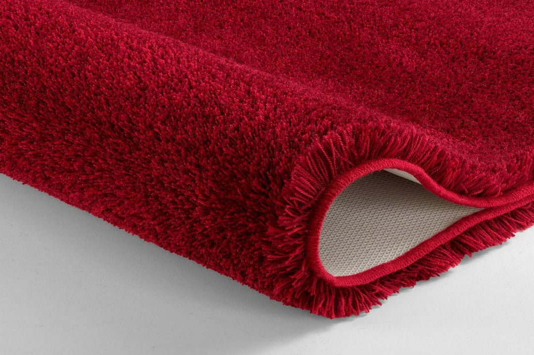 Kleine Wolke 5405453360 Badteppich Relax 60 x 100 cm Rubin, 60 x 100 cm Rubin