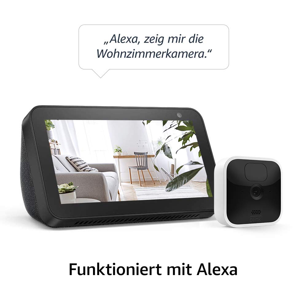 Blink Indoor – kabellose HD-Sicherheitskamera mit zwei Jahren Batterielaufzeit, Bewegungserfassung u