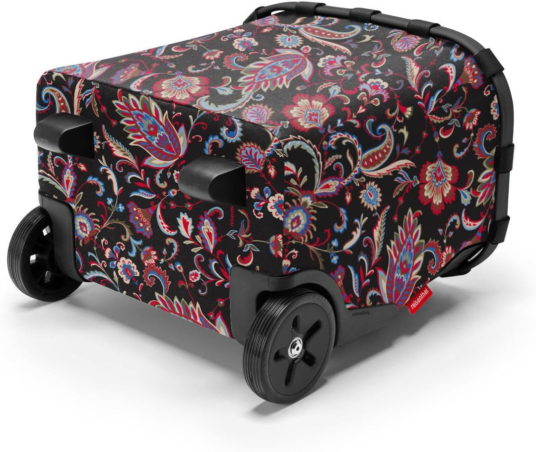 reisenthel carrycruiser Tragbarer Einkaufstrolley mit stabilem Aluminiumrahmen, Schultergurt und her