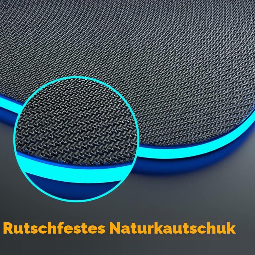 m MU Gaming Mauspad RGB, Mousepad 800x300mm, XXL Gaming Mousepad gross, 13 Beleuchtungs Modi 7 LED F