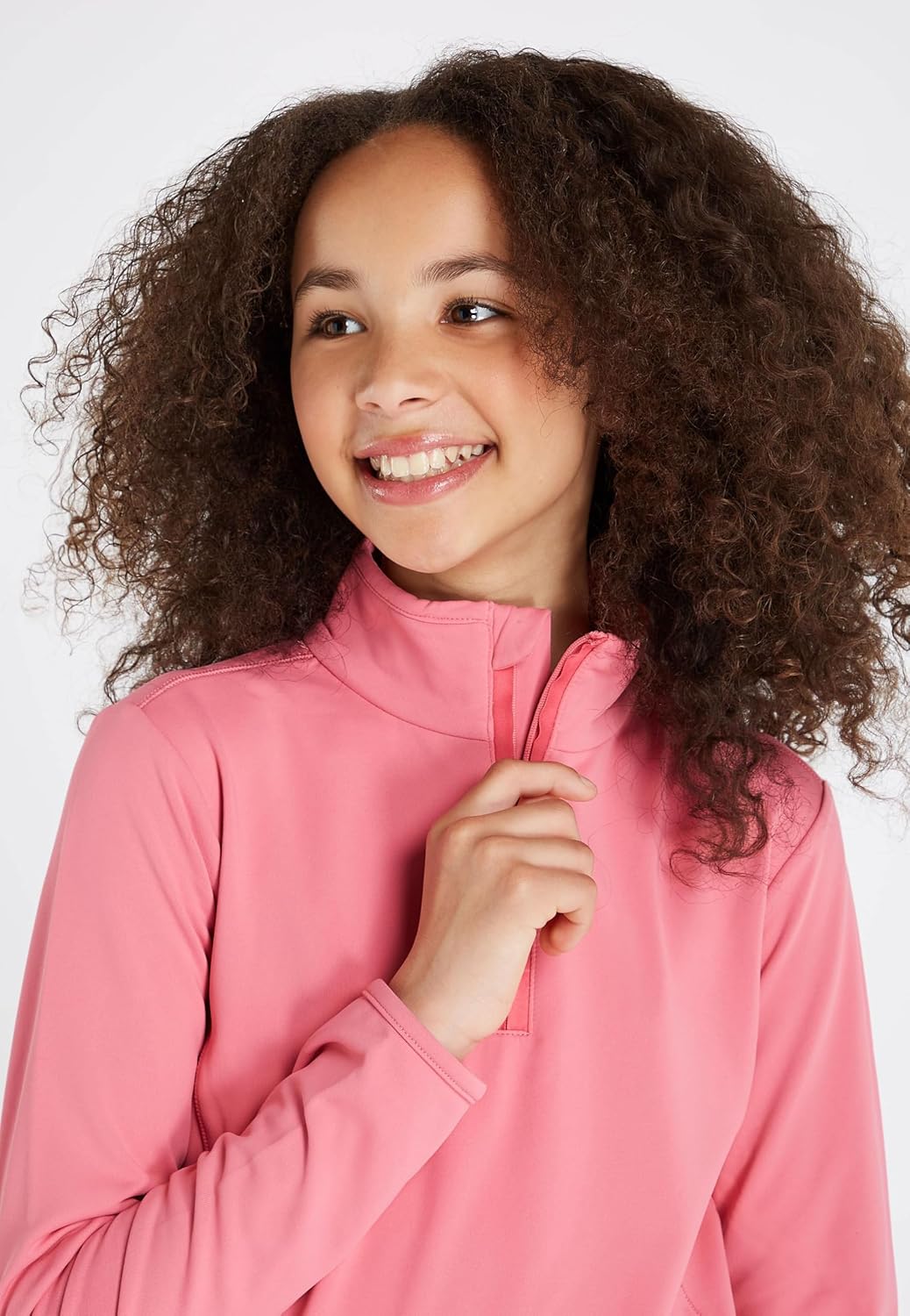 Protest Girls 1/4-Reissverschluss FABRIZOY JR 164 Confettipink, 164 Confettipink
