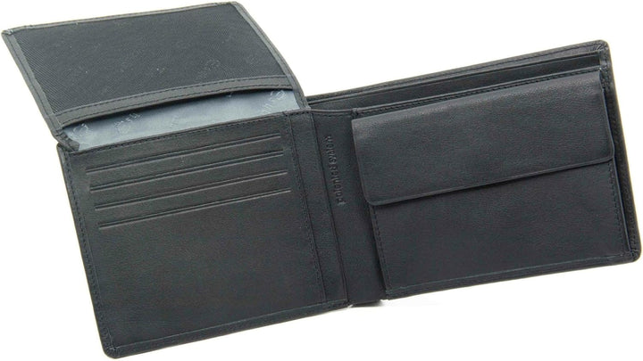 Esquire Münzbörse Logo Scheintasche Schwarz 228210