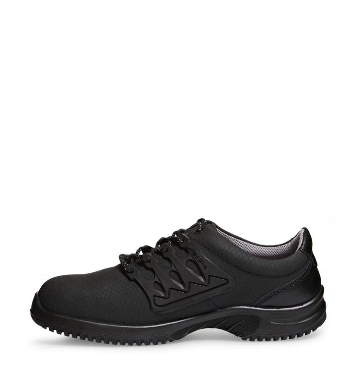 ABEBA 31765 UNI6 ESD Niedriger Schuh, S3, SRC, Schwarz, Grösse 36 36 EU, 36 EU