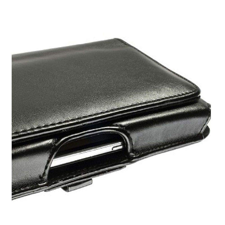 Belt Cover Premium Executive Synthetic Leather Horizontal Design and Clip Metal for Sony Xperia XZ1