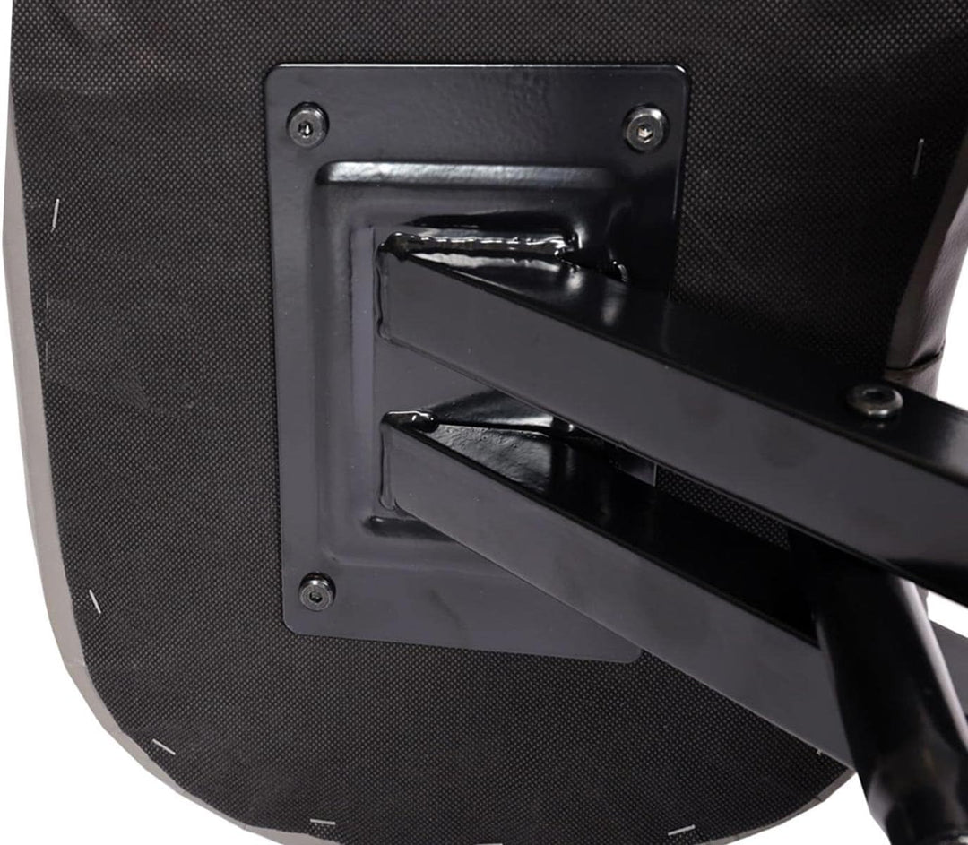 Mendler Kniestuhl HWC-E10, Sitzhocker Kniehocker, höhenverstellbar Rollen Kunstleder Metall MVG-Zert