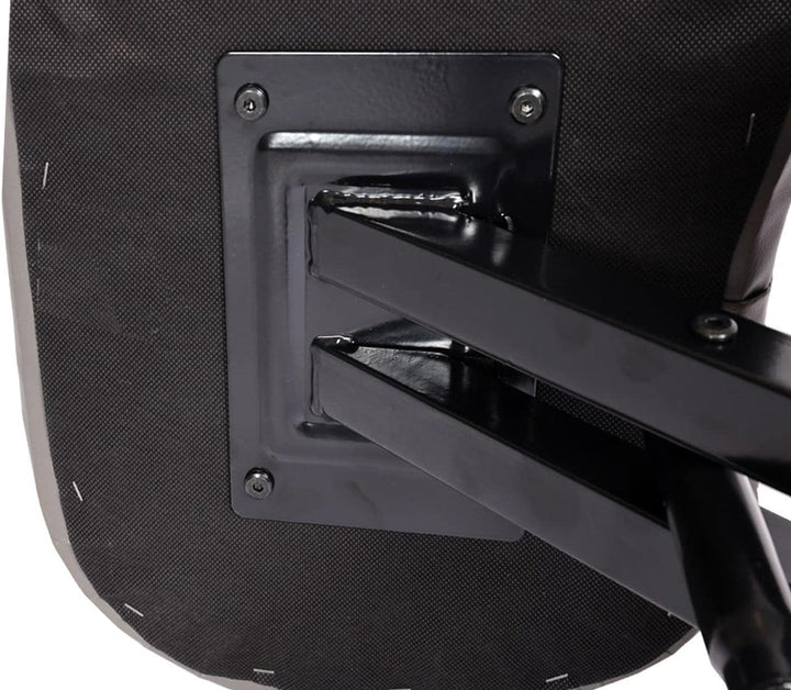 Mendler Kniestuhl HWC-E10, Sitzhocker Kniehocker, höhenverstellbar Rollen Kunstleder Metall MVG-Zert