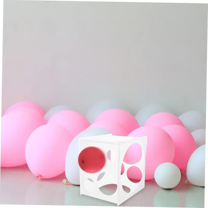 Abnehmbarer Ballonmesser für Haushalt, 11 Löcher, Abs, Messhilfe