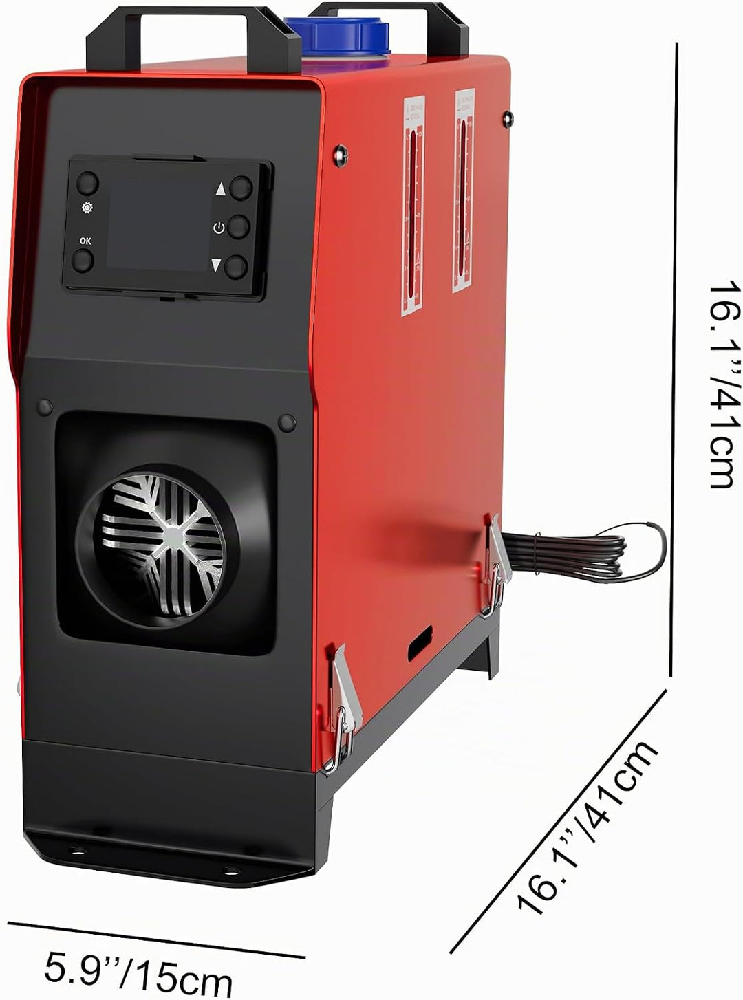 UISEBRT 12V Diesel Standheizung 8kw, Standhezung Dieselheizung Diesel Lufterhitzer, Air Diesel Heizu