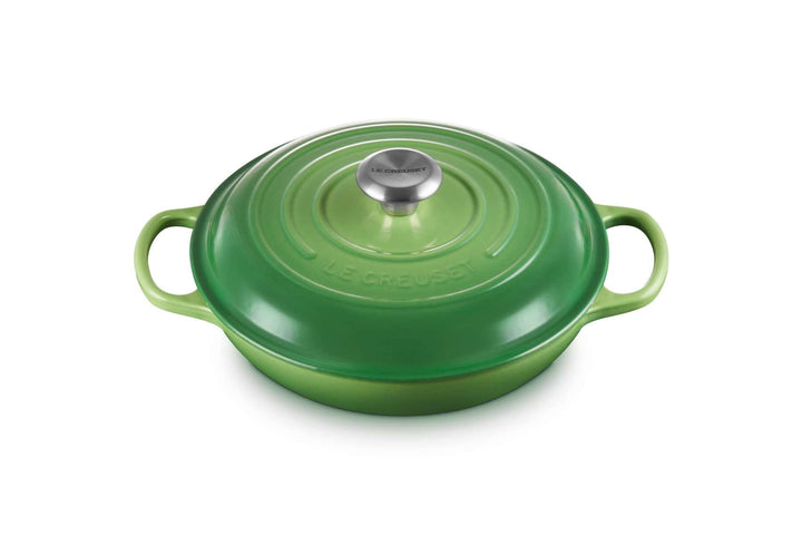 Le Creuset Signature Gusseisen Gourmet-Profitopf, Rund, Ø 26 cm, 2,2 l, Für alle Herdarten inkl. Ind