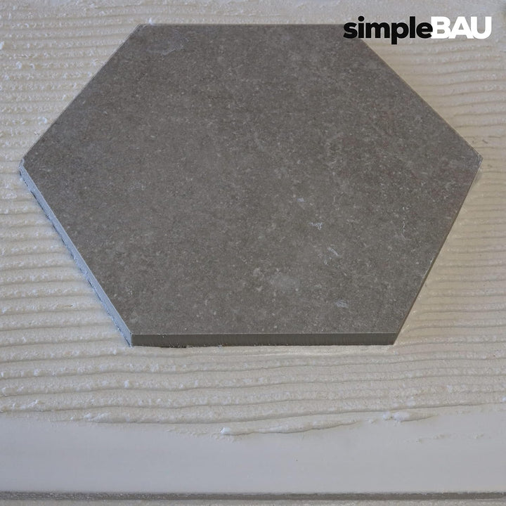 simpleBAU - Fertig Gemischter Fliesenkleber 7 KG, Universal Kleber für Gipskarton Osb-Kleber für Sch