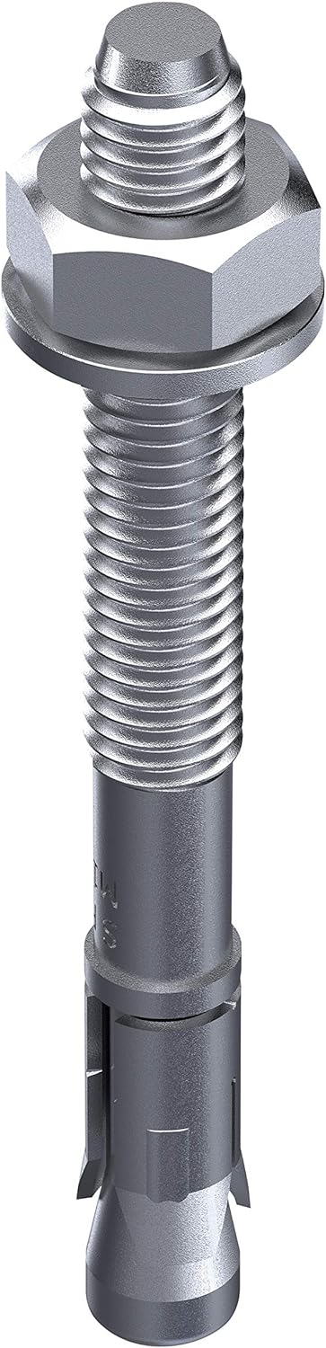 TOX Bolzenanker S-Fix Plus M16 x 170/48 mm 10 Stück 04210147 Verzinkt M16 x 170/48 mm Für ungerissen