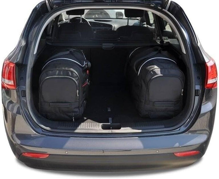 KJUST Dedizierte Reisetaschen 4 stk kompatibel mit KIA CEE'D KOMBI II 2012-2018