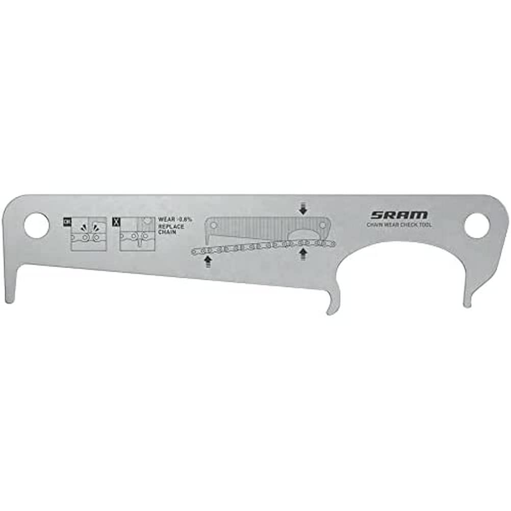 Sram Unisex – Erwachsene Chain Wear Check Tool, Schwarz, OneSize