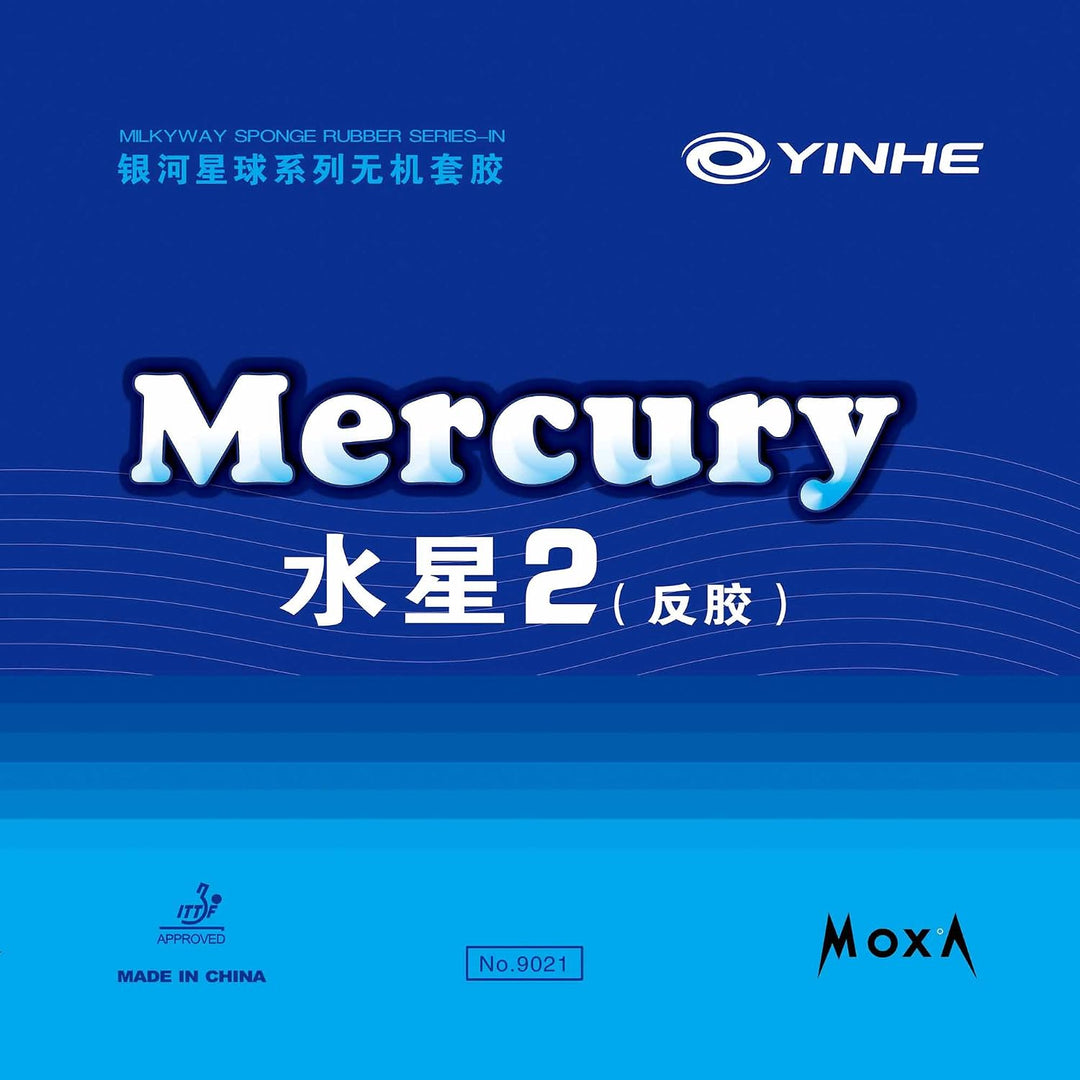 Belag Mercury 2 Soft rot 2,1 mm, rot 2,1 mm