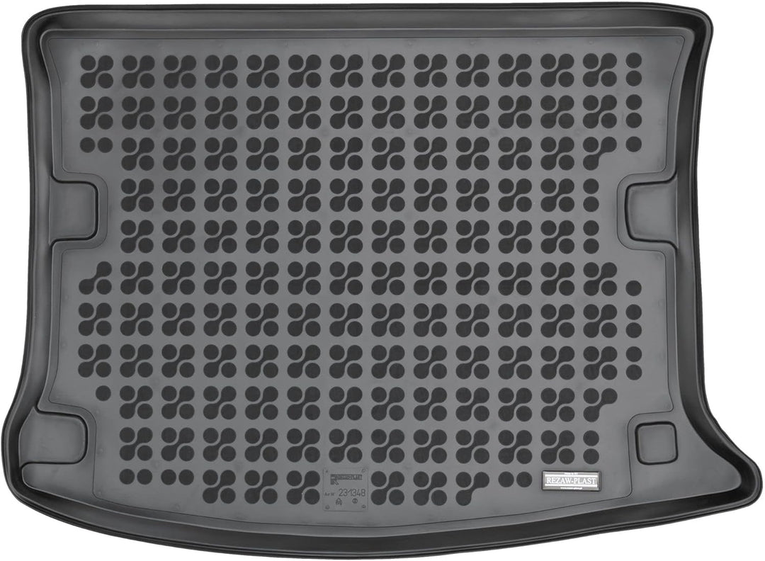 M MOTOS Kofferraumwanne Kofferraummatte passt für Dacia Sandero I 2008-2012 Verbessern Sie Ihren Rei