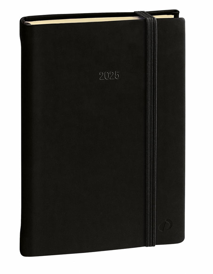 DAILY 24 PREST vz ML Silk schwarz El 2027: Kalender im Schreibtischformat