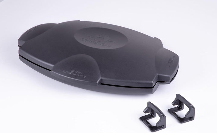Impulsion - Express Grill – doppelseitiger Grillkocher für Mikrowelle, Zubehör für Grillgut von Flei