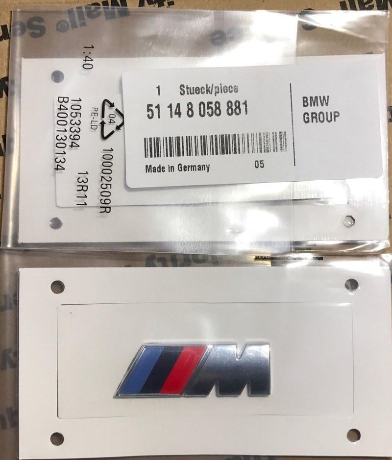 BMW M Performance Aufkleber-Set, Foliensatz für die Seitenschweller, links / rechts, Logo-Aufkleber