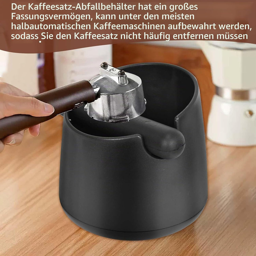 Abklopfbehälter für Siebträger, Kaffeesatz Abschlagbehälter, Espresso Knockbox, Sage Klopfbox Abschl