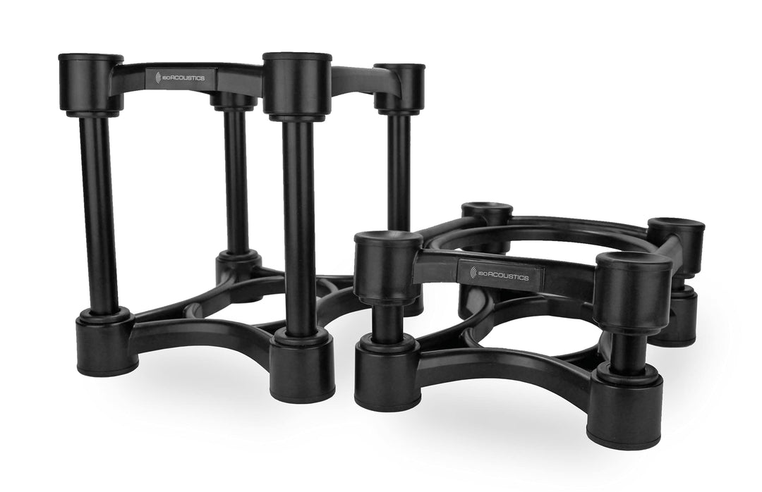 IsoAcoustics Iso-Serie mit Lautsprecherstativen, schwingungsdämpfend, mit einstellbarer Höhe und Nei