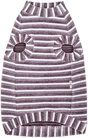 Kotomoda Katzen Kleidung Cord lila Streifen fur Sphynx Katzen (XS), XS