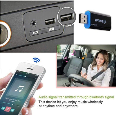 Bluetooth Empfänger für Auto, Home Stereo Wireless Music Adapter für tragbare speskers, (AUX IN) mit