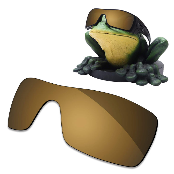 Acefrog AR Beschichtete Polarisierte Ersatzgläser für Oakley Batwolf OO9101 Sonnenbrillen Wolfram Go