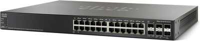 Cisco Small Business SG500X-24P - Switch - L3 - verwaltet - 24 x 10/100/1000 (PoE) + 4 x 10 Gigabit