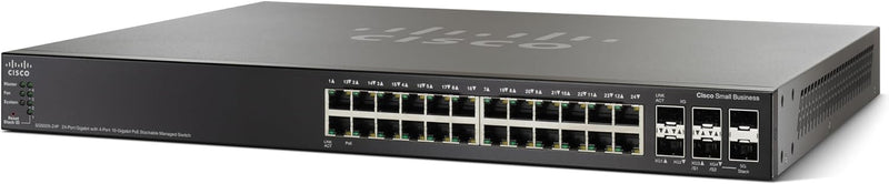Cisco Small Business SG500X-24P - Switch - L3 - verwaltet - 24 x 10/100/1000 (PoE) + 4 x 10 Gigabit
