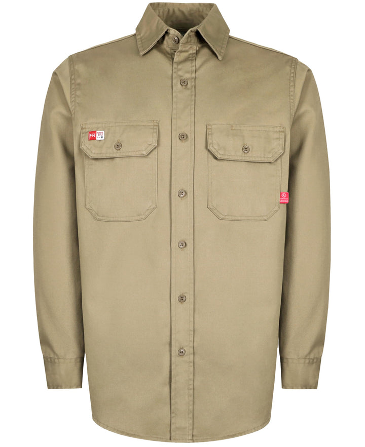 TICOMELA FR Hemden für Herren, flammhemmendes Shirt CAT2, leichtes 184 g. feuerhemmendes Schweisshem