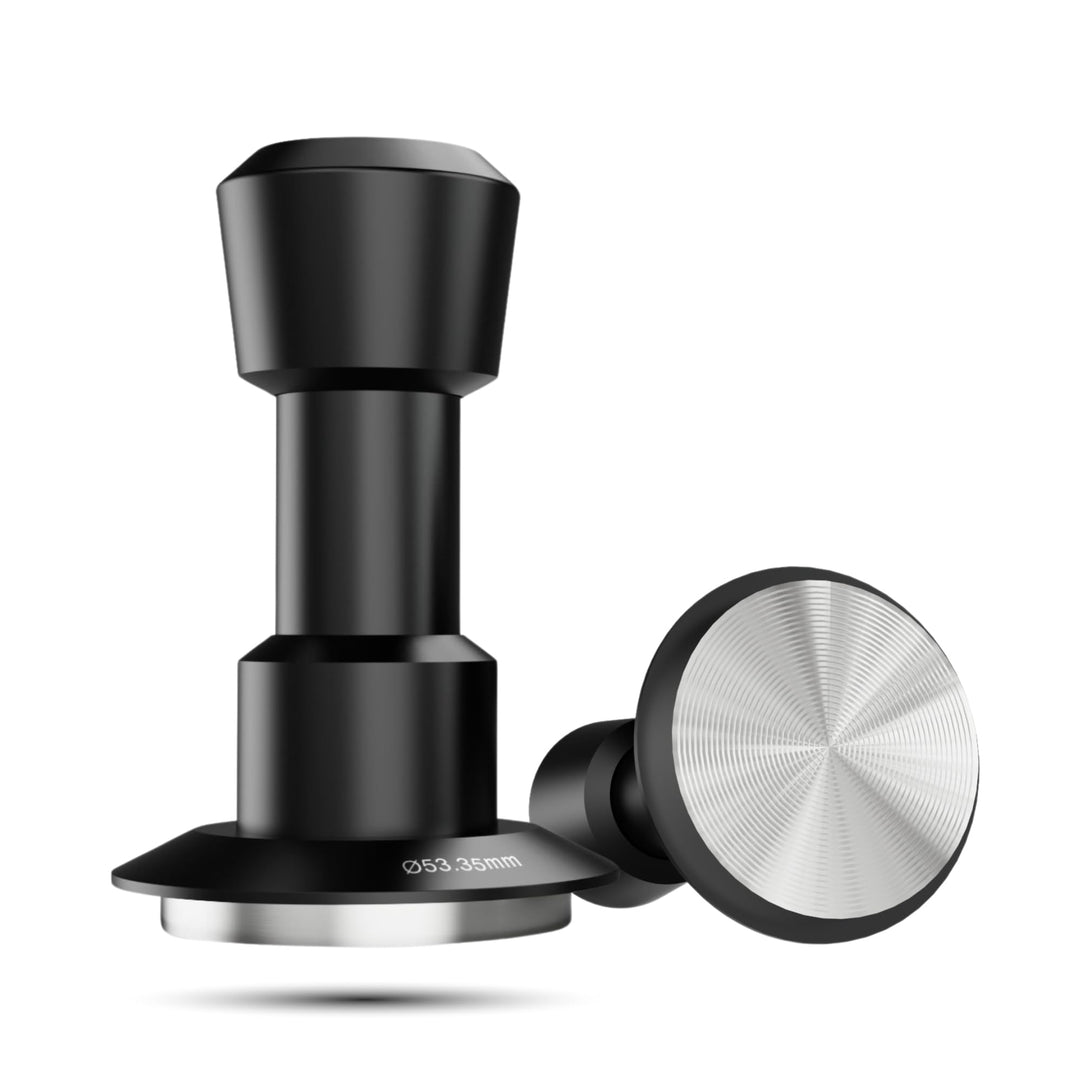 Tamper 53.35mm 4-Feder-System 25-35lbs Einstellbarer Anpressdruck Espresso Kaffee Tamper für Barista