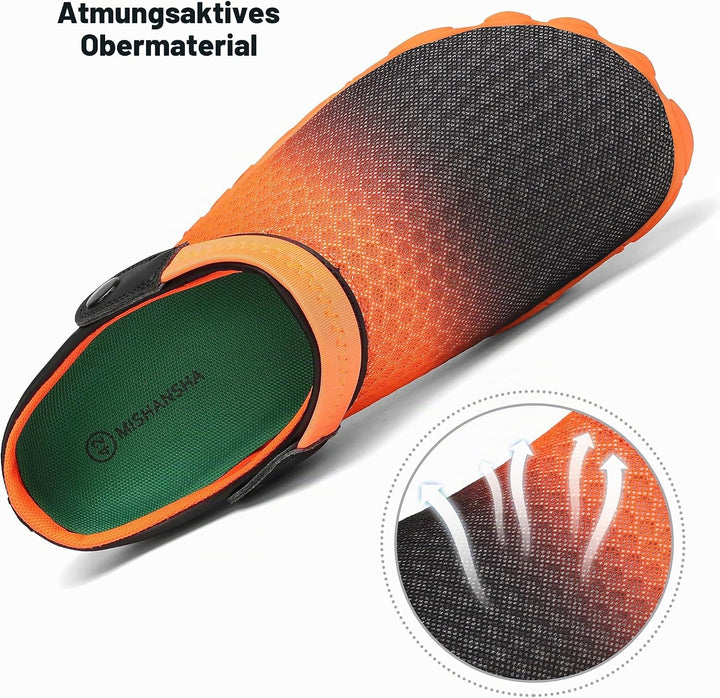 SAGUARO Sommer Clogs Herren Gartenschuhe Damen Hausschuhe Leicht Pantolette rutschfest Badelatschen