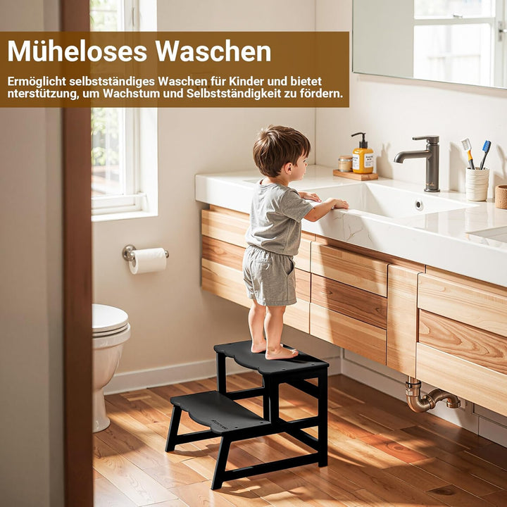 COSYLAND Lernturm ab 1 Jahr & 2 Jahre – Montessori Lernturm für Kinder – Sicherer Learning Tower & T