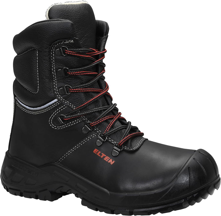 ELTEN Sicherheitsschuhe, Winter RENZO Winter S3 CI, Damen und Herren, Leder, Stahlkappe, leicht, rob