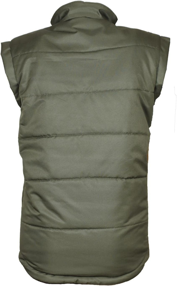 MS-Trachten Kinder Winter Reitweste Winterweste Mia Oliv Grün warm gefüttert 122-128 Grün, 122-128 G