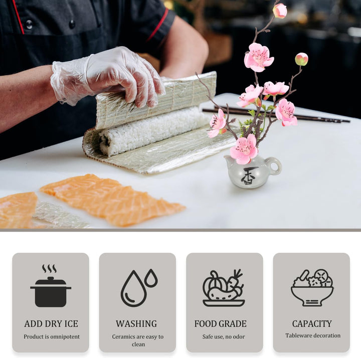 Sushi Ornament Aus Kunststoff Künstliche Blume Stabile Sashimi Teller Dekoration Für Sushi Vielseiti