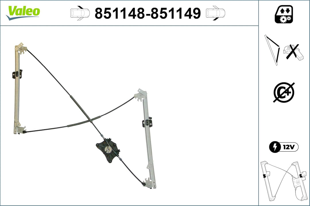 Valeo Fensterheber 851148