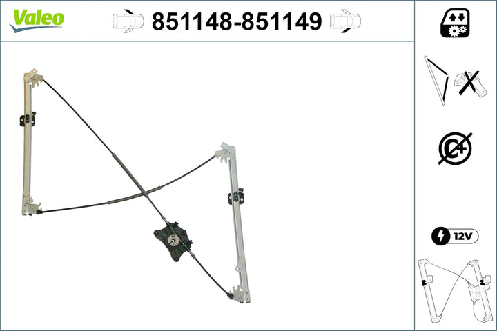 Valeo Fensterheber 851148