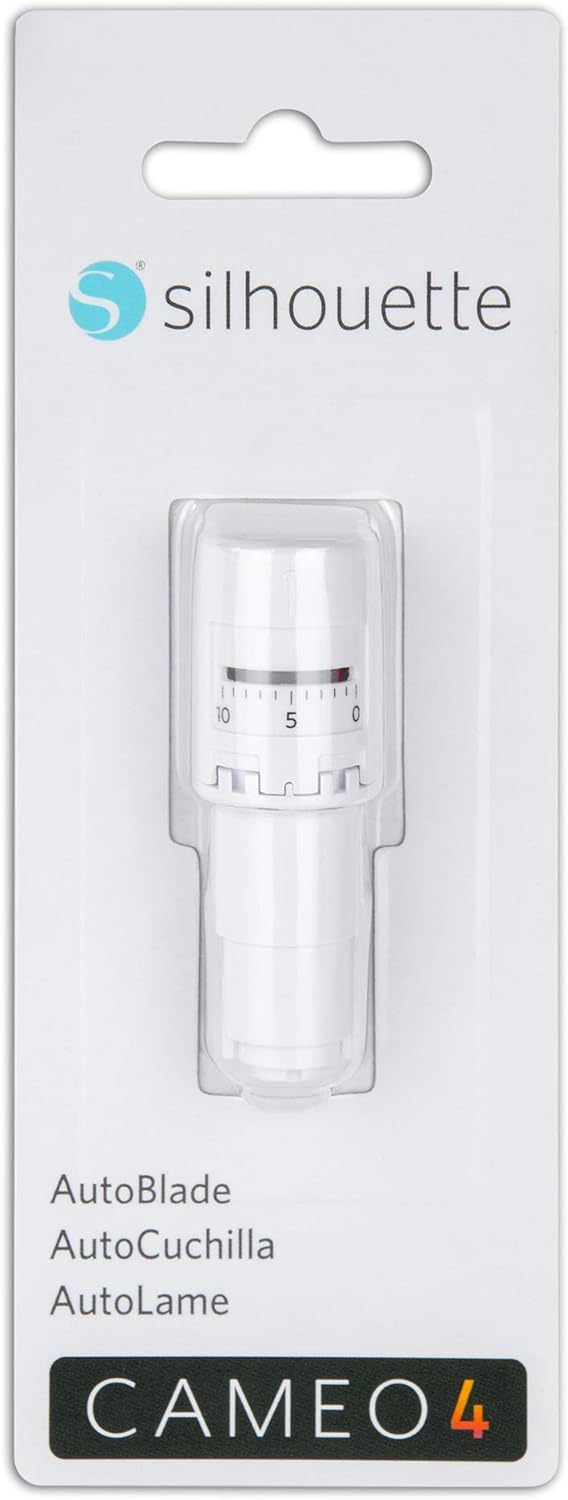 Silhouette 3 mm Kraft Klinge nur für Cameo 4 & SILH-BLADE-AUTO-2 Schneidemesser, Weiss, Standard Bun