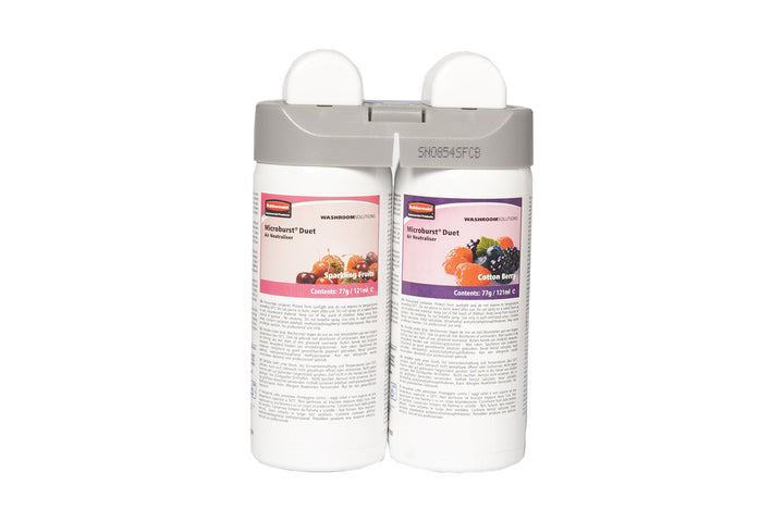 Rubbermaid Commercial Products Microburst Duet Nachfüllset für Raumlufterfrischer, Sorten Sparkling